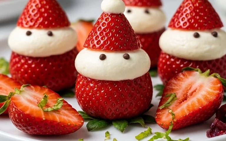 Strawberry Santas