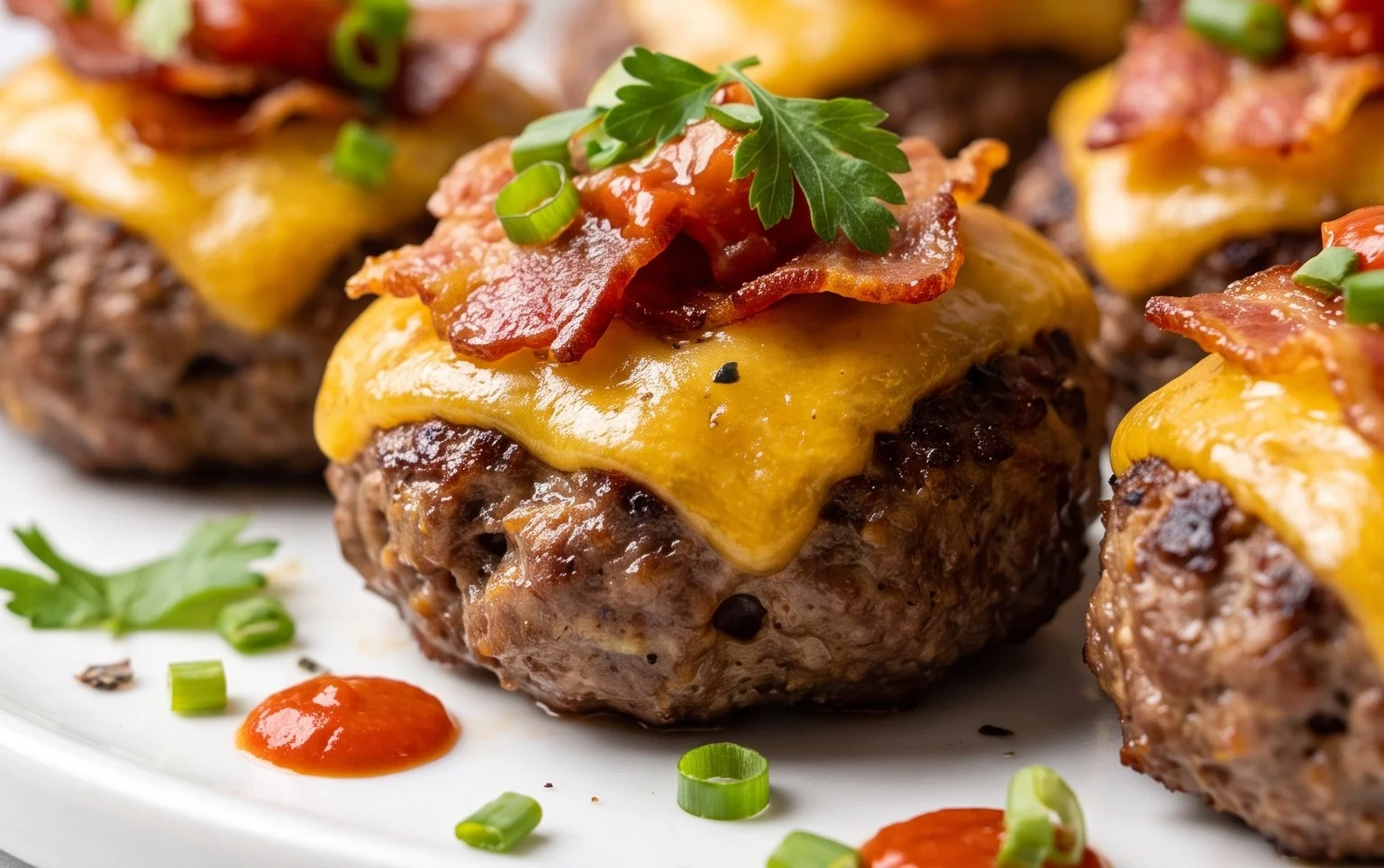 Beef Bacon Cheeseburger Dippers
