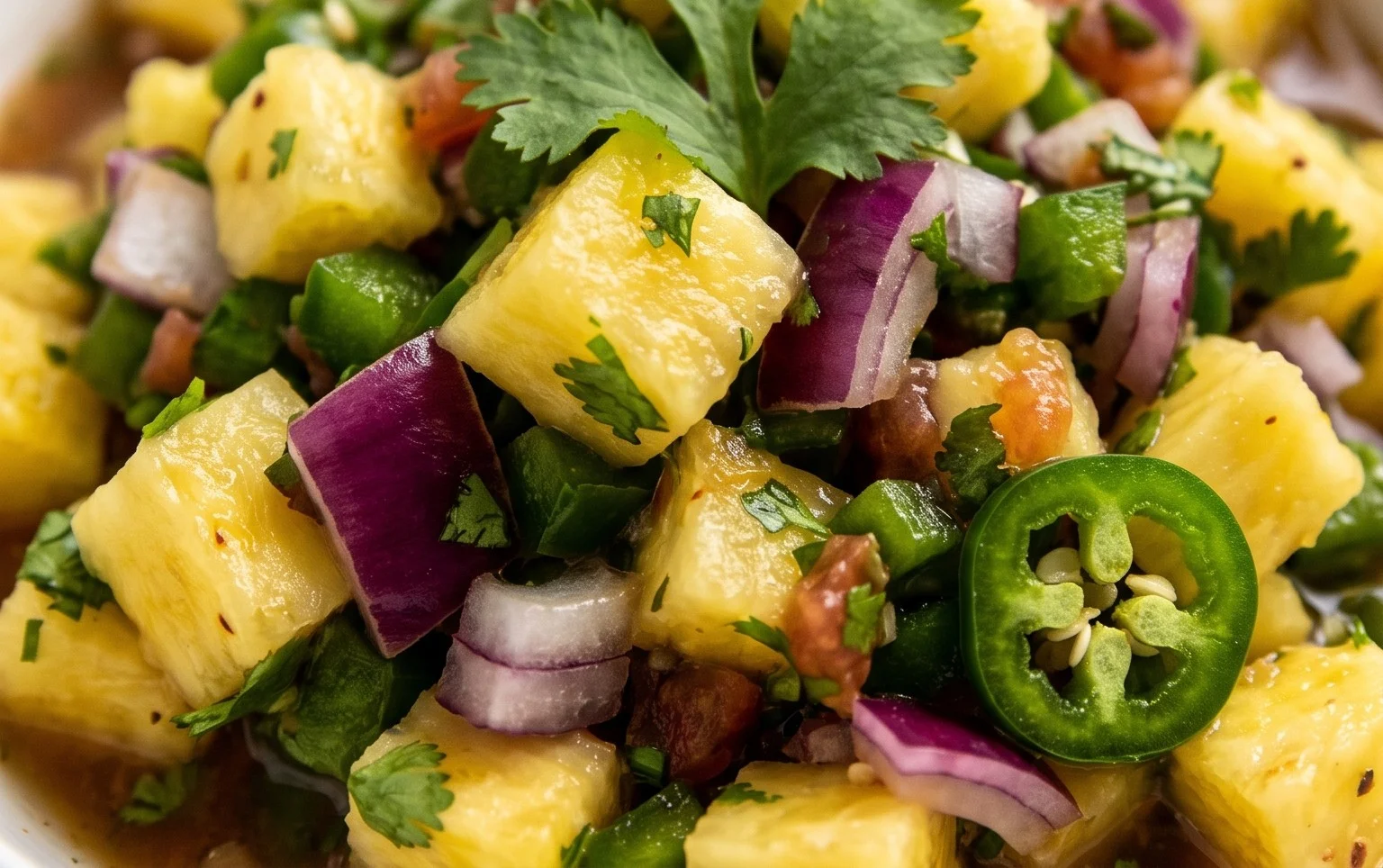 Easy Pineapple Salsa
